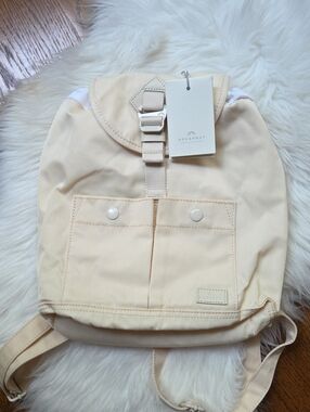Doughnut Cream Mini Backpack – Lightweight Everyday Tote